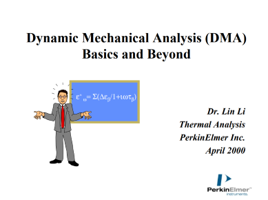 Dynamic Mechanical Analysis